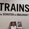 EXPO: SCHUITEN & OBOLENSKY : Trains/* HUBERTY-BREYNE GALLERY / BRUXELLES ;Belgique 