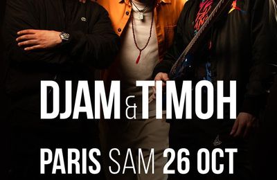 Djam & TiMoh en concert à la Boule Noire le 26/10/2024, grande soirée algérienne