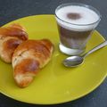 Croissants briochés au chocolat