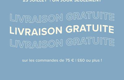 Livraison gratuite - 23 juillet 2024