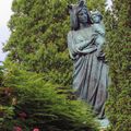 vierge noir  (abbaye de graville )