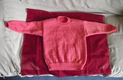 pull rose indien 6 ans 