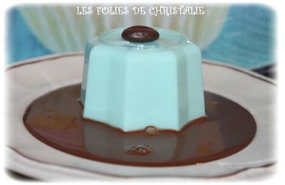 Panacotta à la menthe glaciale
