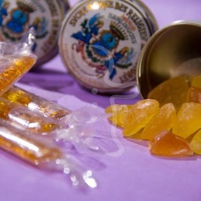 Le sucre d'orge. D'orge et déjà. En 1850.