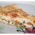 Tarte aux légumes végétarienne