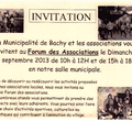 Forum des associations - 15 septembre 2013