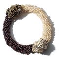 A suite of cultured pearl, enamel and diamond jewelry, by David Webb