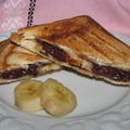 Croque banane - chocolat