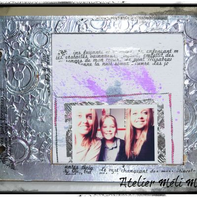 Atelier adulte mini album alu / bois