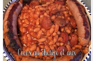 Haricots blancs au chorizo et aux saucisses de Toulouse