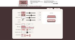 Générateur de menu à onglets CSS 