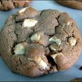 Cookies au nutella et au chocolat blanc