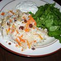 Kabeli Pilau (riz au poulet afghan)....