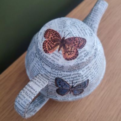 Sculpter le papier journal