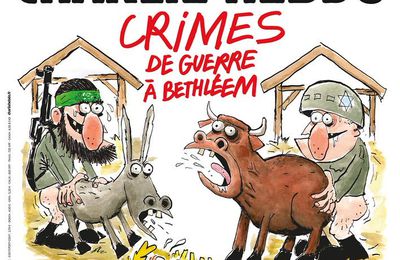 Crimes de guerre à Bethléem - Charlie Hebdo N°1639 - 20 décembre 2023