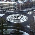 Rond-point à Tournai (Belgique)