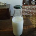 Lait d'avoine enrichi en calcium