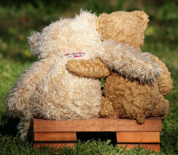 Amis pour la vie :) #doudou #teddy