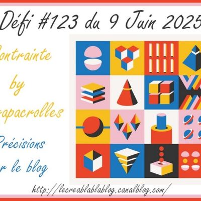 Défi #123 du 9 juin 2025 - Contrainte