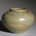 Jar: Proto-Yue ware, China, Western Jin dynasty (265-316)