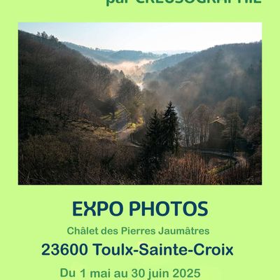 EXPOSITION Vues de Creuse par Creusographie du 1 mai au 30 Juin 2025