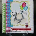 Carte anniversaire garçon N°2 / Tarjeta de cumpleaños niño 