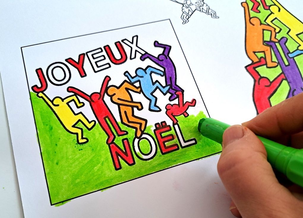 Le sapin KEITH HARING