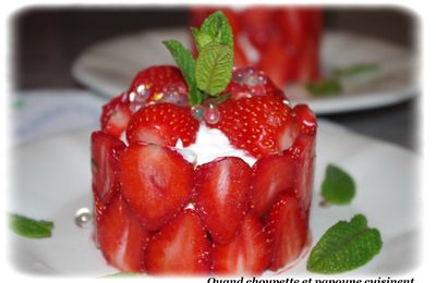 PETIT CERCLE DE FRAISES - MASCARPONE