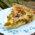 Tarte aux prunes Reine Claude