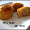 Mini flan au thon Tupperware