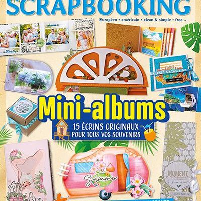 Passion Scrapbooking hors-série spécial mini albums d'été 2024