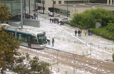 Première neige sur Grenoble