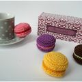 Mes macarons au crochet