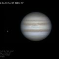 Jupiter et Io - 9 décembre 2012 22h33 TU