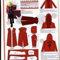 Patron de la veste d'Edward Elric