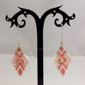 Boucles d'oreilles printanieres