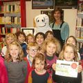 Rencontre avec les enfants...à la médiathèque de Palais à Belle-île... Merci à tous !