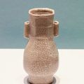 Ge ware hu-form vase, Song dynasty (960-1279)