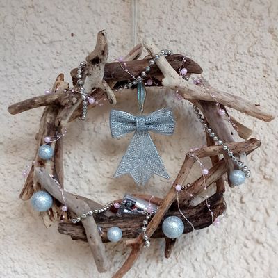 couronne bois flotté