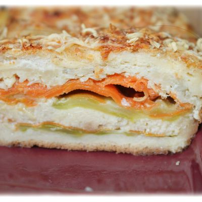 Croque- cake carottes courgettes