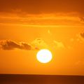 coucher de soleil a st Pierre de la Réunion  2014