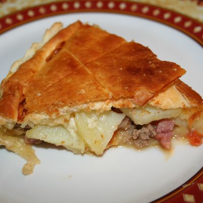 Tourte à la viande et aux pommes de terre