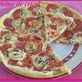 Tarte au chèvre et tomates