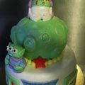 Gâteau Buzz l'éclair de Toy story!