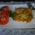 Gratin de Spaghettis au thon ( rapide et simple)