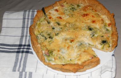 Tarte Courgettes 