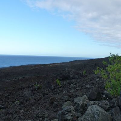 Coulée de lave de 2007...