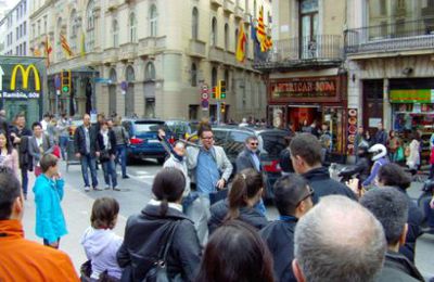 Un día de relax en las ramblas