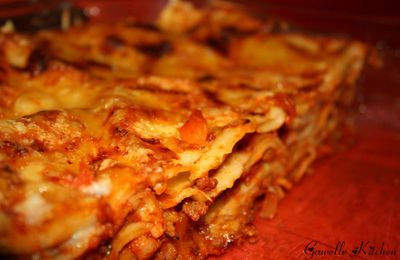 Lasagnes à la bolognaise