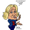 Marine Le Pen en photo avec unnéonazi
